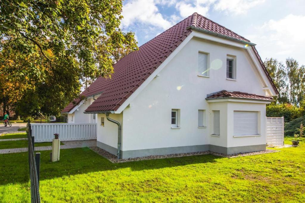 Ferienhaus 2 Achterwasser-Findling Usedom Lutow Exterior foto